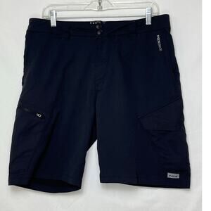 Fox Racing Men’s Medium Black Graphic Athletic Shorts Moto BMX Casual Activewear